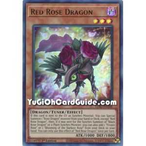 Red Rose Dragon (Ultra Rare) – Legendary Duelists: Season 2 | Carta YUGIOH en México
