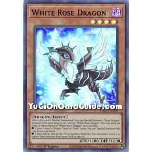 White Rose Dragon (Ultra Rare) – Legendary Duelists: Season 2 | Carta YUGIOH en México