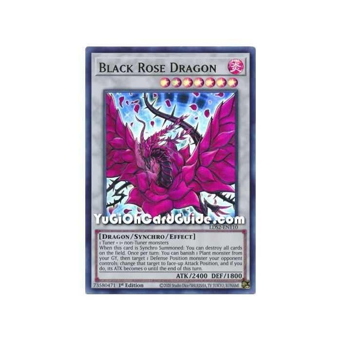 Black Rose Dragon (Ultra Rare) – Legendary Duelists: Season 2 | Carta YUGIOH en México