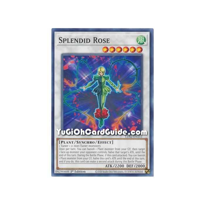 Splendid Rose (Common) – Legendary Duelists: Season 2 | Carta YUGIOH en México