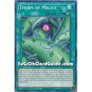 Thorn of Malice (Common) – Legendary Duelists: Season 2 | Carta YUGIOH en México