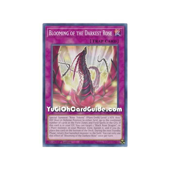 Blooming of the Darkest Rose (Common) – Legendary Duelists: Season 2 | Carta YUGIOH en México
