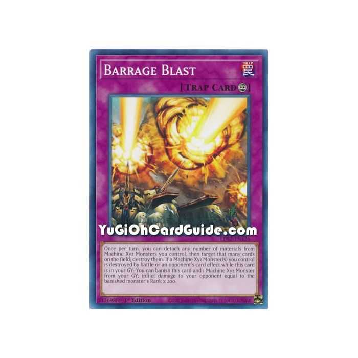 Barrage Blast (Common) – Legendary Duelists: Season 2 | Carta YUGIOH en México