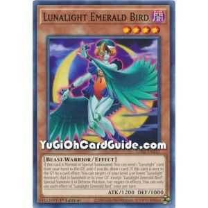 Lunalight Emerald Bird (Common) – Legendary Duelists: Season 2 | Carta YUGIOH en México