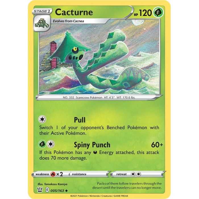 Cacturne – SS5 Battle Styles | Carta POKEMON en México
