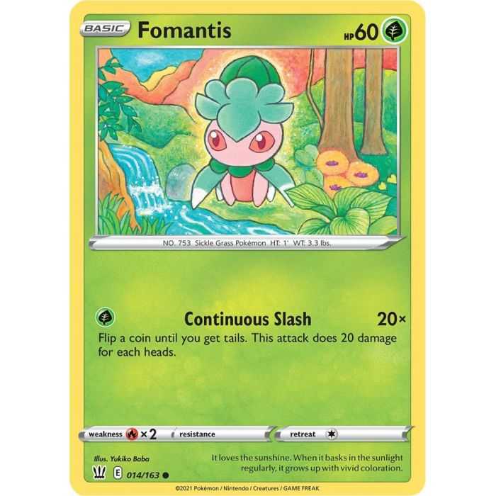 Fomantis – SS5 Battle Styles | Carta POKEMON en México