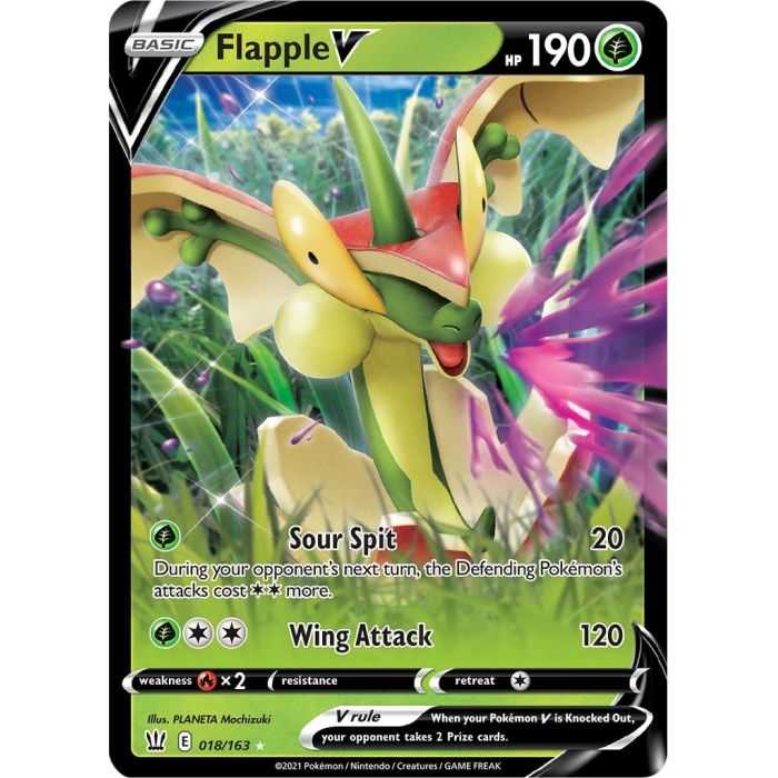 Flapple V – SS5 Battle Styles | Carta POKEMON en México