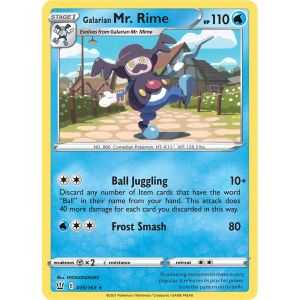 Galarian Mr. Rime – SS5 Battle Styles | Carta POKEMON en México