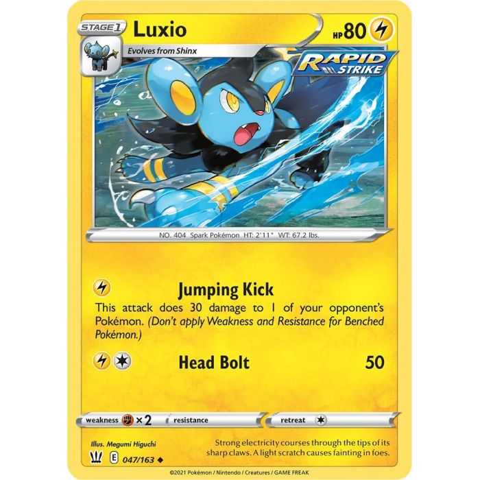Luxio – SS5 Battle Styles | Carta POKEMON en México