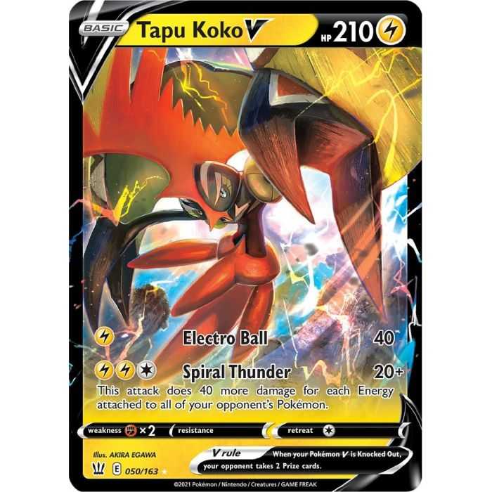 Tapu Koko V – SS5 Battle Styles | Carta POKEMON en México