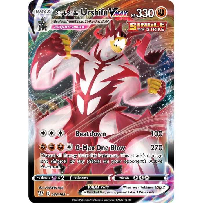 Single Strike Urshifu VMAX – SS5 Battle Styles | Carta POKEMON en México