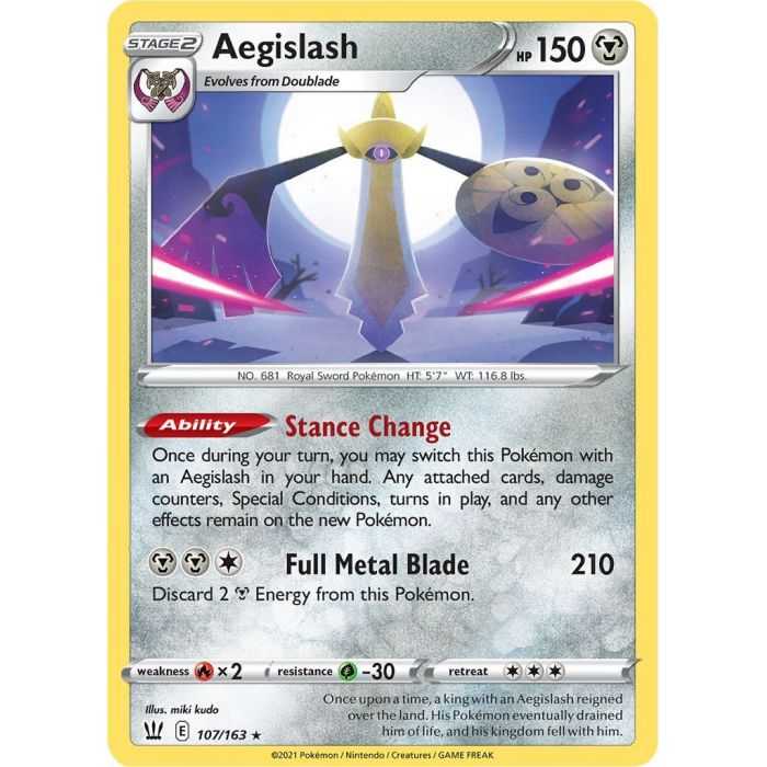 Aegislash – SS5 Battle Styles | Carta POKEMON en México