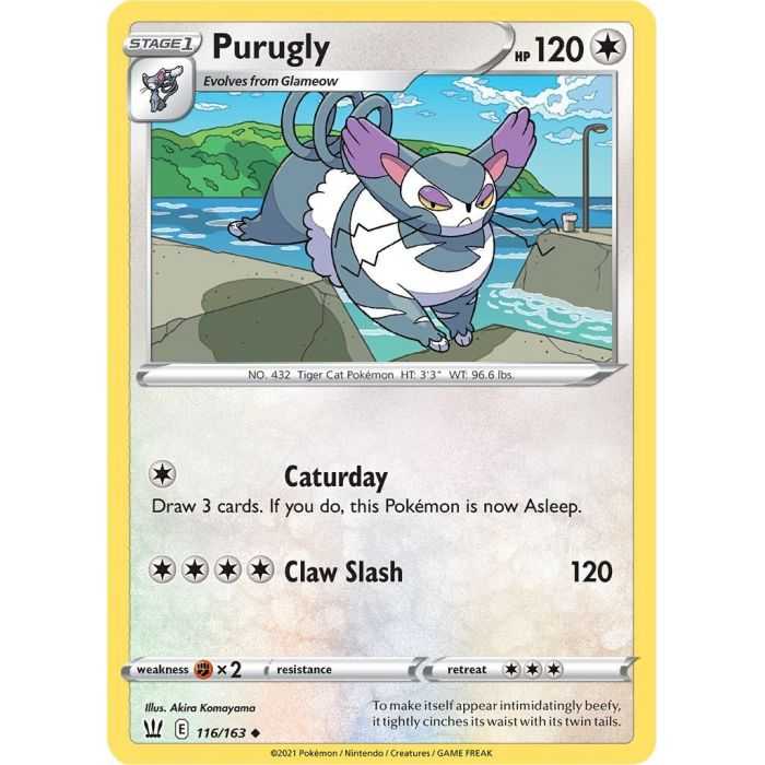 Purugly – SS5 Battle Styles | Carta POKEMON en México