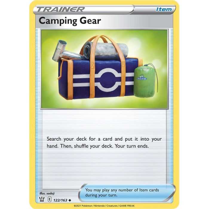 Camping Gear – SS5 Battle Styles | Carta POKEMON en México