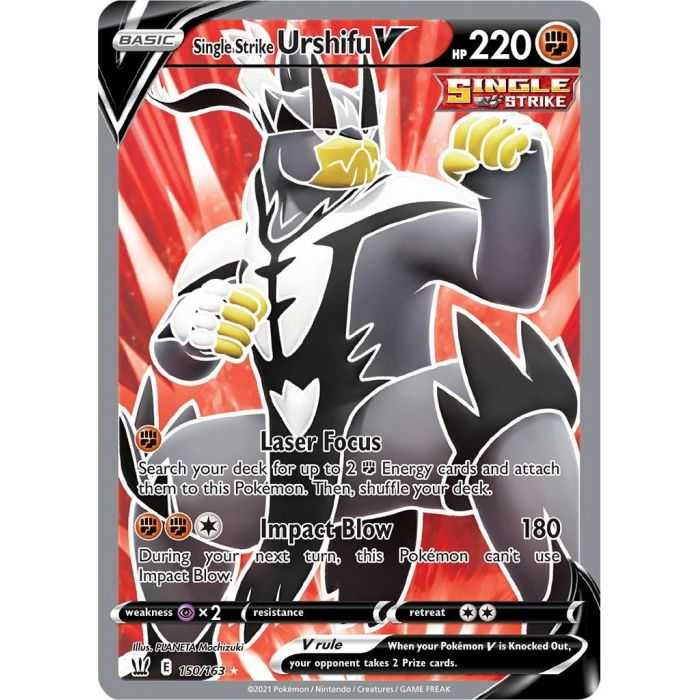 Single Strike Urshifu V (Full Art) – SS5 Battle Styles | Carta POKEMON en México
