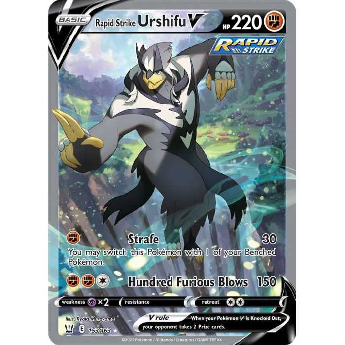 Rapid Strike Urshifu V (Alternate Full Art) – SS5 Battle Styles | Carta POKEMON en México