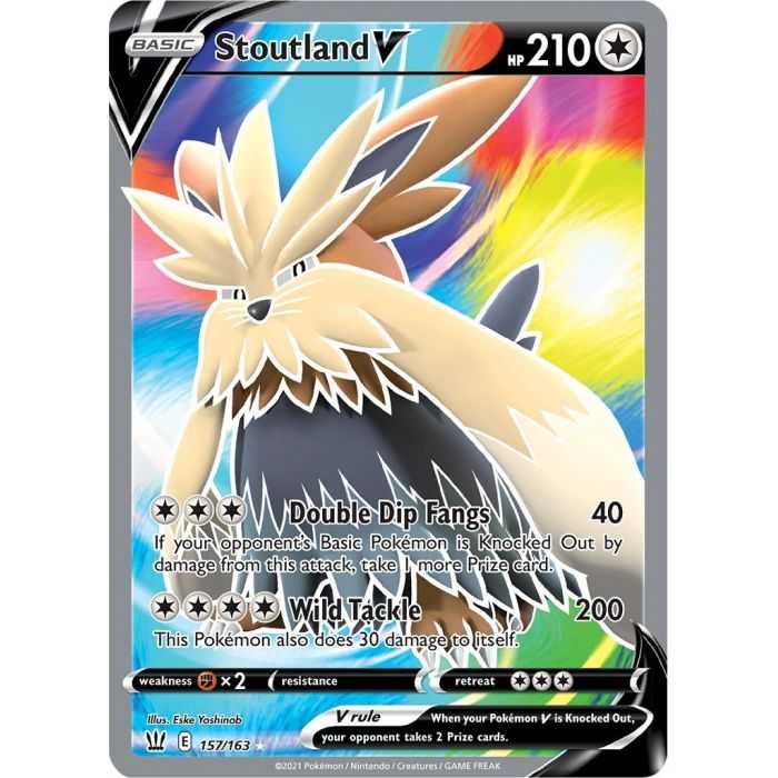 Stoutland V (Full Art) – SS5 Battle Styles | Carta POKEMON en México