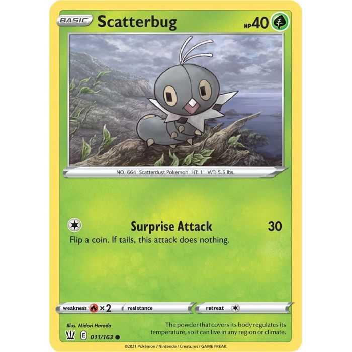 Scatterbug - Reverse – SS5 Battle Styles | Carta POKEMON en México