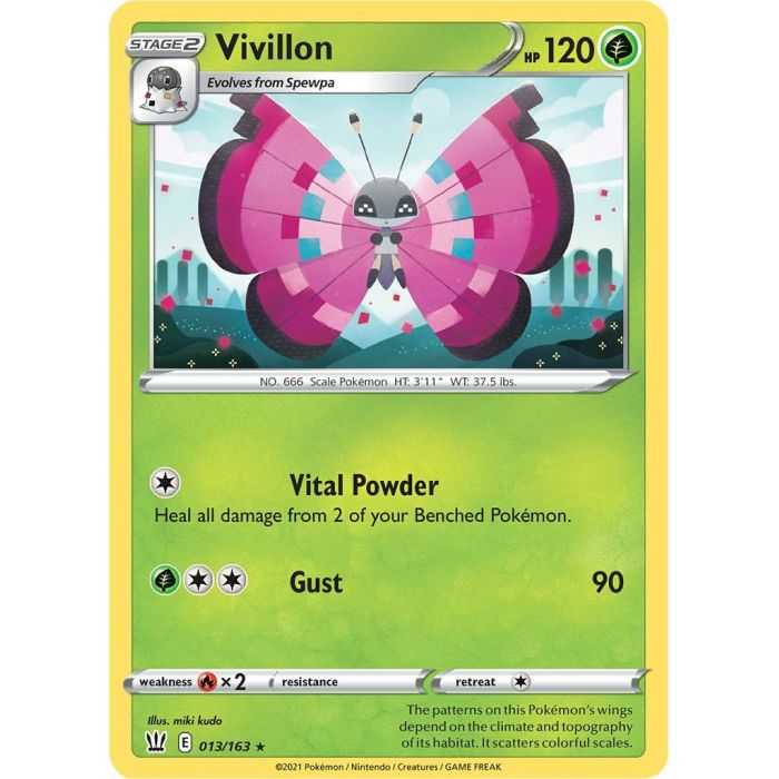 Vivilllon  - Reverse – SS5 Battle Styles | Carta POKEMON en México