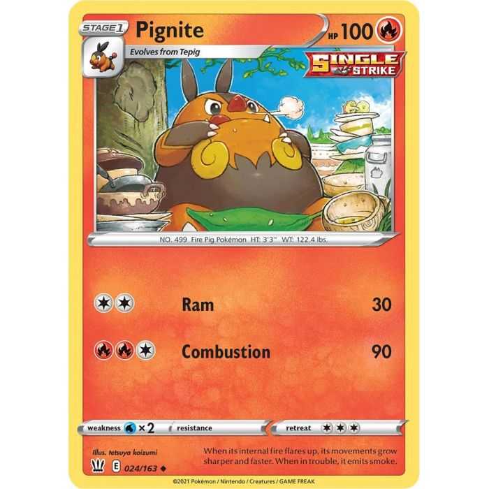 Pignite - Reverse – SS5 Battle Styles | Carta POKEMON en México