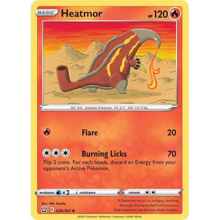 Heatmor - Reverse – SS5 Battle Styles | Carta POKEMON en México