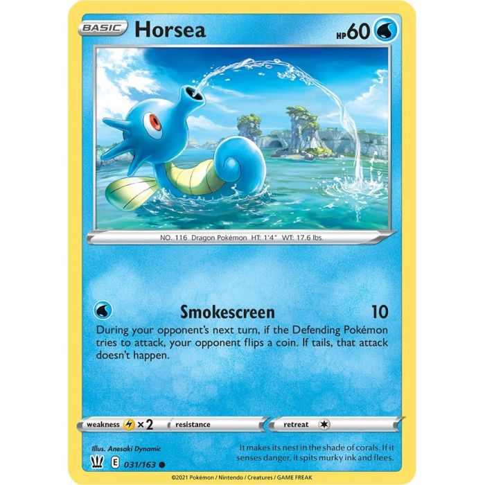 Horsea - Reverse – SS5 Battle Styles | Carta POKEMON en México