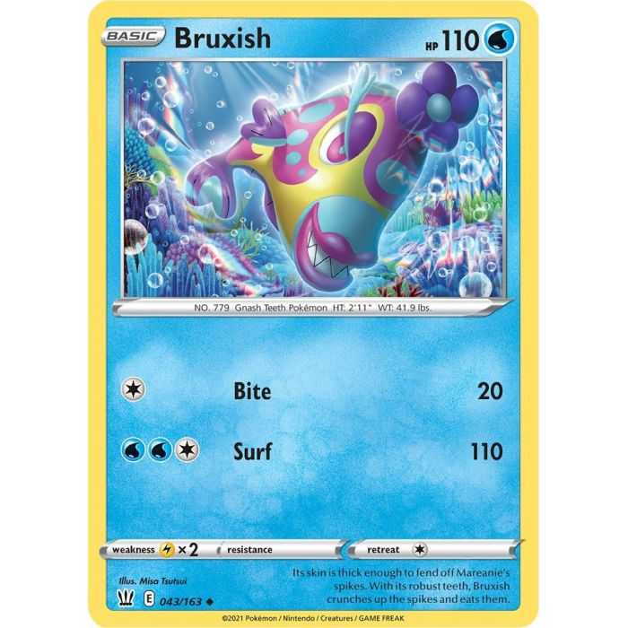 Bruxish - Reverse – SS5 Battle Styles | Carta POKEMON en México