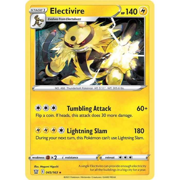 Electivire - Reverse – SS5 Battle Styles | Carta POKEMON en México