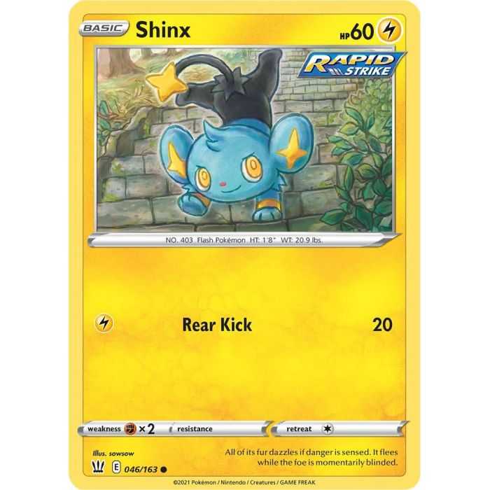 Shinx - Reverse – SS5 Battle Styles | Carta POKEMON en México