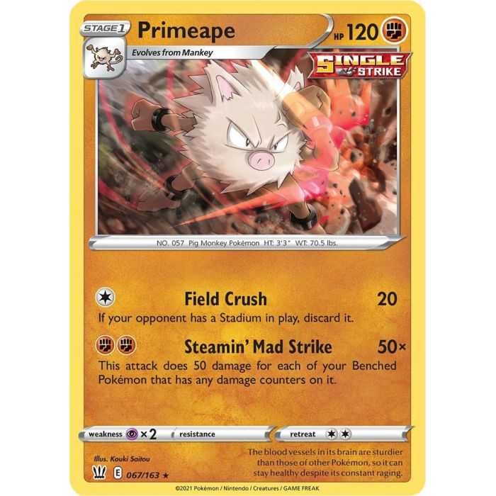 Primeape - Reverse – SS5 Battle Styles | Carta POKEMON en México