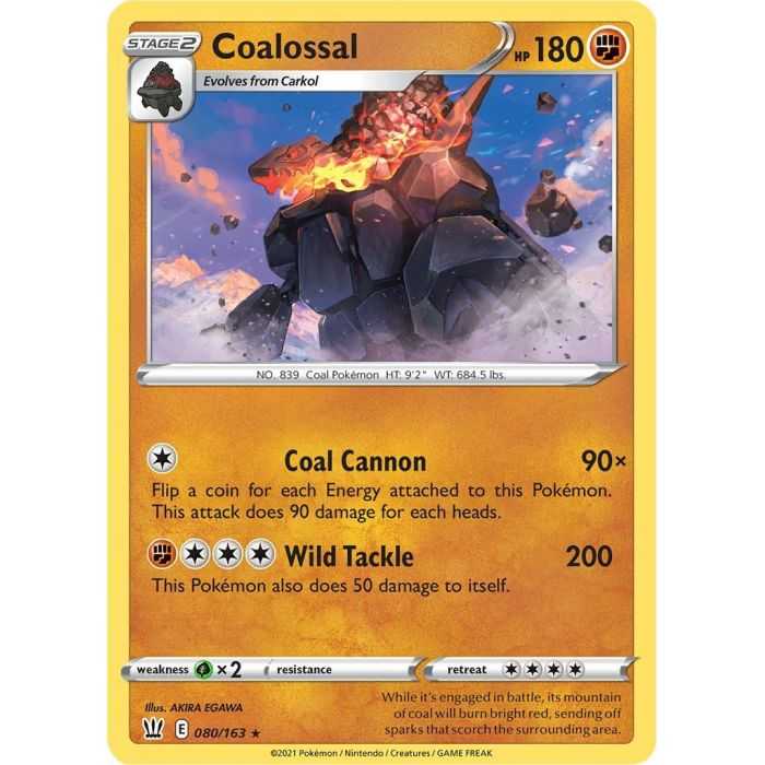 Coalossal - Reverse – SS5 Battle Styles | Carta POKEMON en México