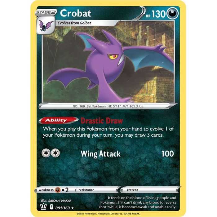 Crobat - Reverse – SS5 Battle Styles | Carta POKEMON en México