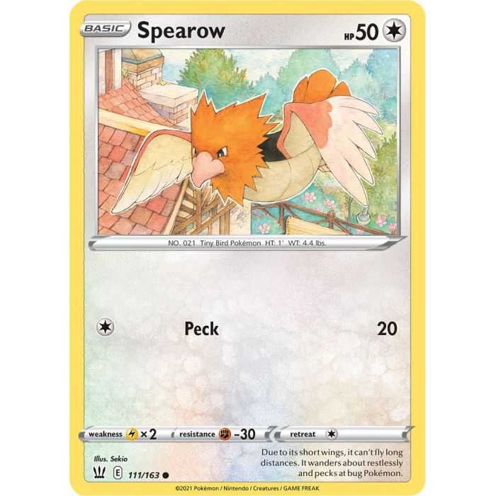 Spearow - Reverse – SS5 Battle Styles | Carta POKEMON en México