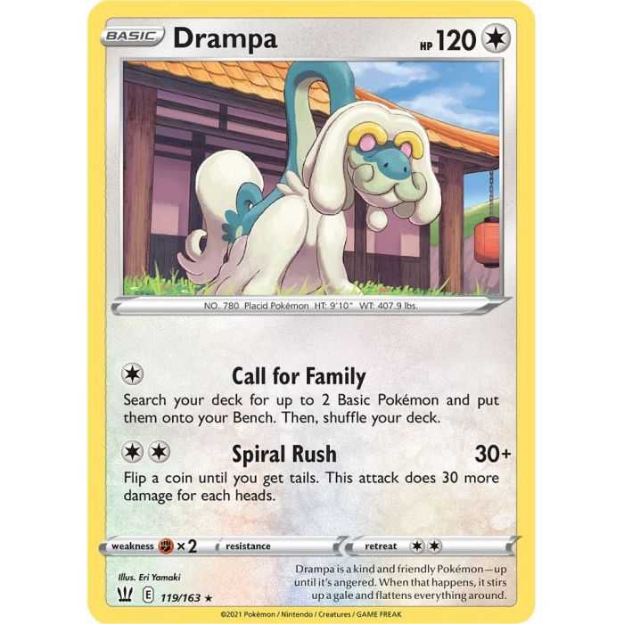 Drampa - Reverse – SS5 Battle Styles | Carta POKEMON en México