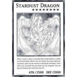 Stardust Dragon (Oversized) – Duel Overload | Carta YUGIOH en México