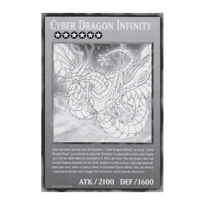 Cyber Dragon Infinity (Oversized) – Duel Overload | Carta YUGIOH en México