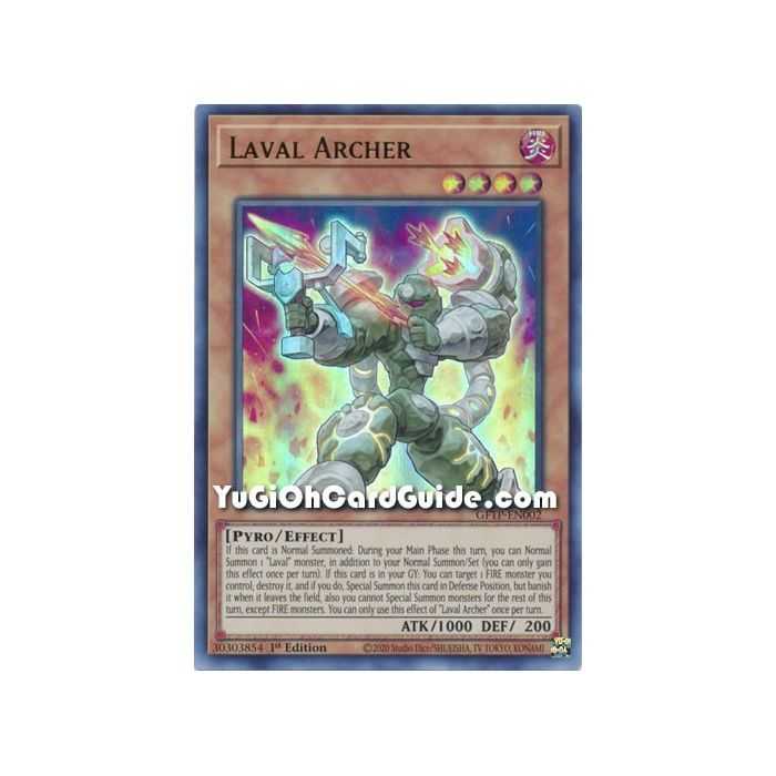 Laval Archer (Ultra Rare) – Ghost from the Past | Carta YUGIOH en México