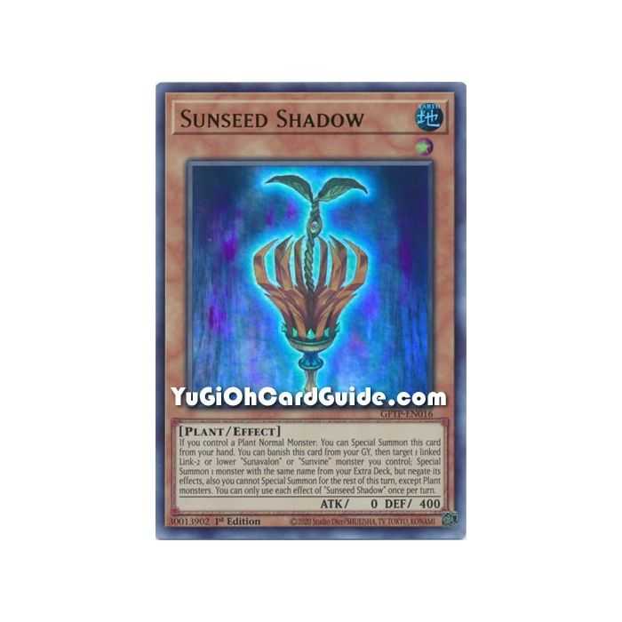 Sunseed Shadow – Ghost from the Past | Carta YUGIOH en México