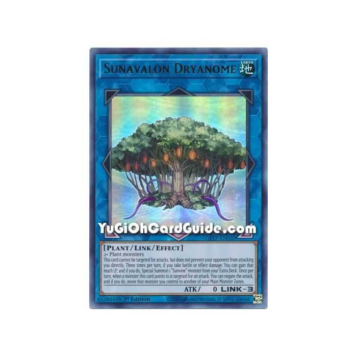 Sunavalon Dryanome (Ultra Rare) – Ghost from the Past | Carta YUGIOH en México
