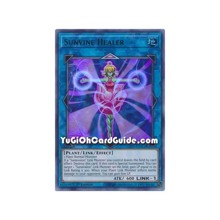 Sunvine Healer (Ultra Rare) – Ghost from the Past | Carta YUGIOH en México