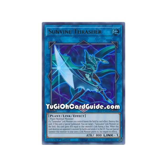 Sunvine Thrasher (Ultra Rare) – Ghost from the Past | Carta YUGIOH en México