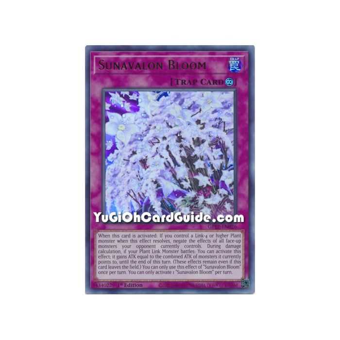 Sunavalon Bloom (Ultra Rare) – Ghost from the Past | Carta YUGIOH en México