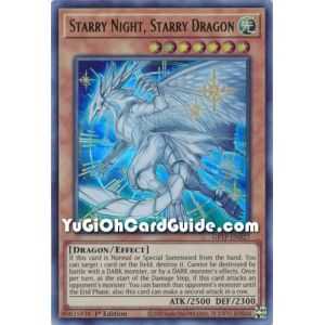 Starry Night, Starry Dragon (Ultra Rare) – Ghost from the Past | Carta YUGIOH en México
