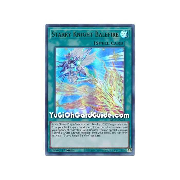 Satrry Night Balefire (Ultra Rare) – Ghost from the Past | Carta YUGIOH en México
