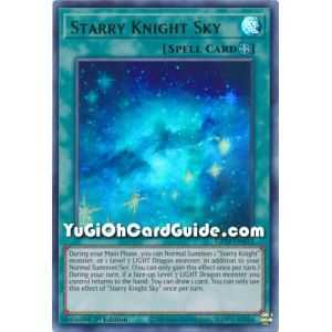 Starry Night Sky (Ultra Rare) – Ghost from the Past | Carta YUGIOH en México