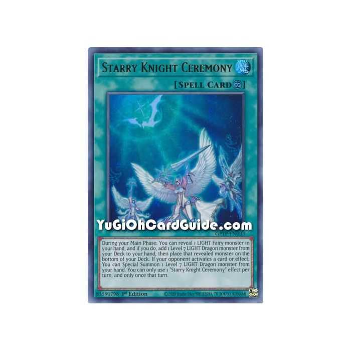 Starry Night Ceremony (Ultra Rare) – Ghost from the Past | Carta YUGIOH en México