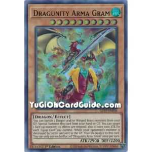 Dragunity Arma Gram (Ultra Rare) – Ghost from the Past | Carta YUGIOH en México