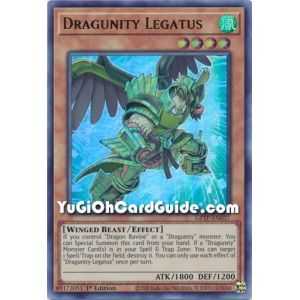 Dragunity Legatus (Ultra Rare) – Ghost from the Past | Carta YUGIOH en México