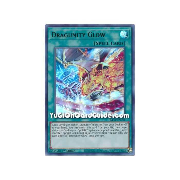 Dragunity Glow (Ultra Rare) – Ghost from the Past | Carta YUGIOH en México