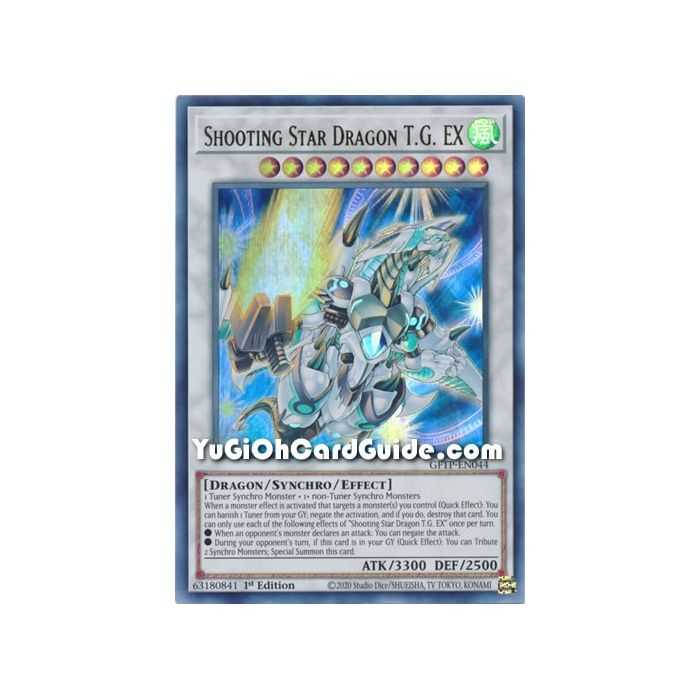 Shooting Star Dragon T.G. EX (Ultra Rare) – Ghost from the Past | Carta YUGIOH en México